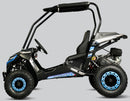 TrailMaster Cheetah-6 Go Kart, 5.5hp Electric Start, Remote Start/Kill with Reverse, Kids Ages 4-9