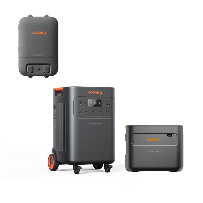 Jackery Solar Generator 5000 Plus Home Kit (10kwh) | Wellbots