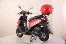 TrailMaster Flash 50cc Street Scooter, CVT Automatic, LED Lights, Rear Trunk Included