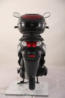 TrailMaster Flash 50cc Street Scooter, CVT Automatic, LED Lights, Rear Trunk Included
