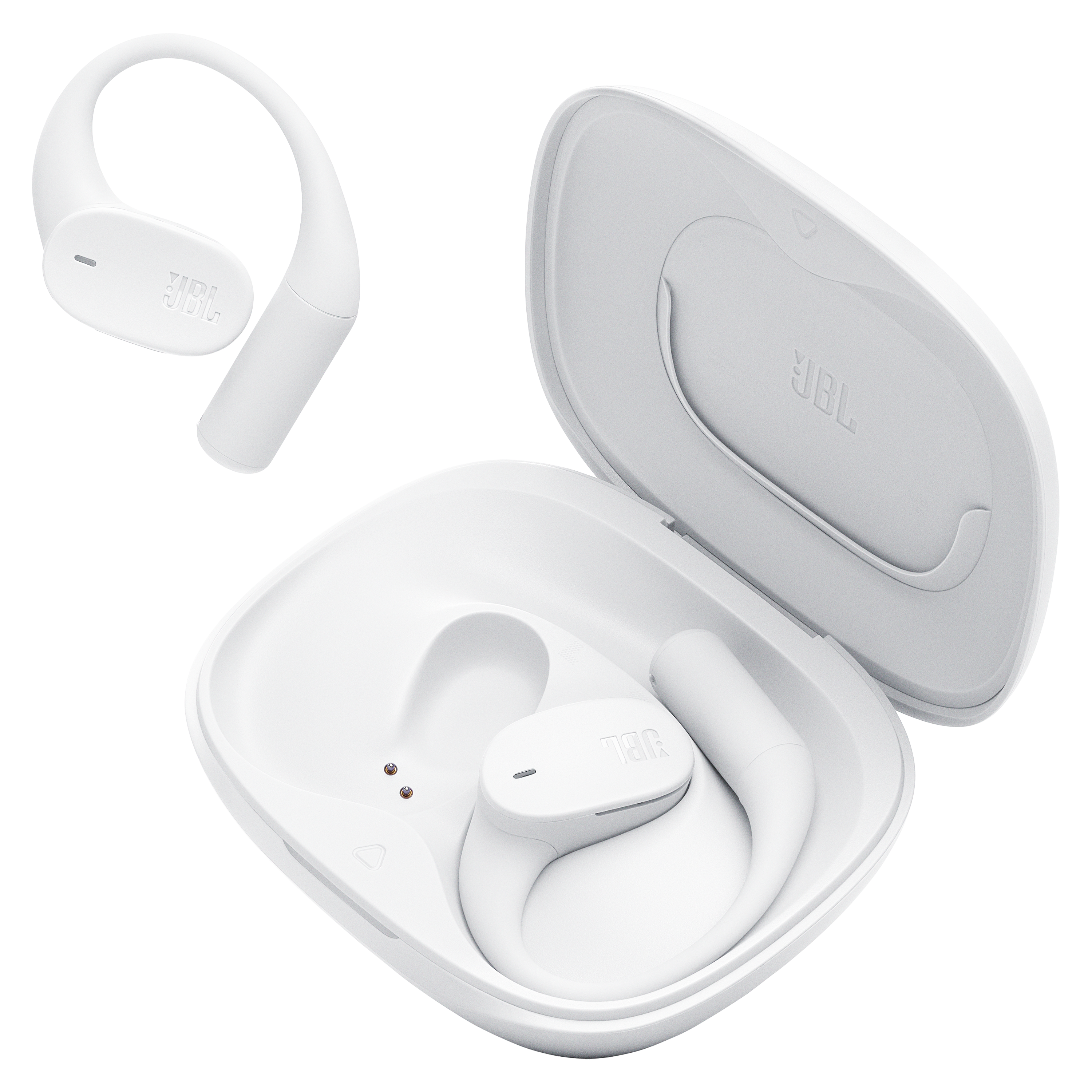 JBL SENSE LITE ワイヤレスイヤホン ホワイト Jbl - Sense Lite Open Ear Wireless Headphones - White