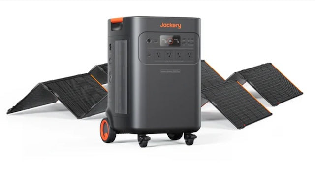 Jackery 5000 Plus Explorer Power Station + 2 x SolarSaga 500W