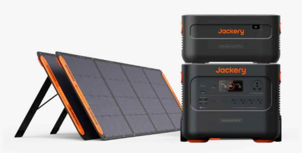 Jackery Explorer 2000 Plus Portable Power Station + 1 Battery Pack + 2 x 200W SolarSaga Panels / Wellbots