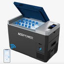 LiONCooler Mini Solar Powered Car Fridge Freezer, 29 Quarts / Wellbots