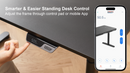 ErgoAV- Bring your own desktop. Standing desk solution for tops up to 72" wide