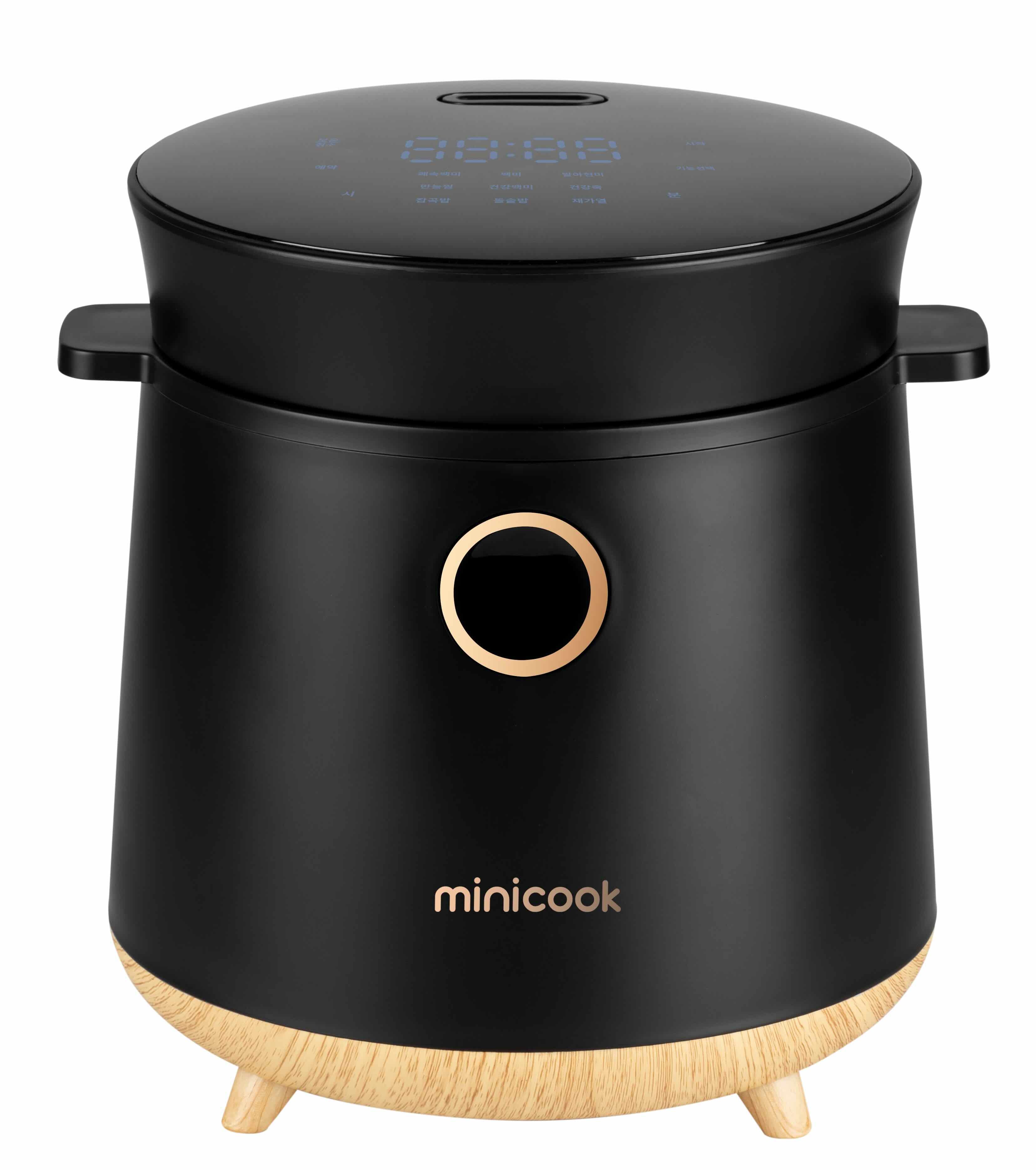 Portable Mini Rice Cooker for Travel - Stainless Steel Inner Pot,  Multi-Function Design, Low Carb