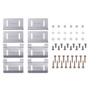 Renogy RNG-MTS-ACB - Solar Panel Mounting Curved Z Bracket - Set of 4