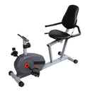 Bicicleta reclinada inteligente magnética Sunny Health & Fitness con aplicación exclusiva SunnyFit y conectividad Bluetooth mejorada -