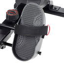 Máquina de remo con agua magnética inteligente Hydro + Dual Resistance de Sunny Health & Fitness en color negro - SF-RW522017BLK