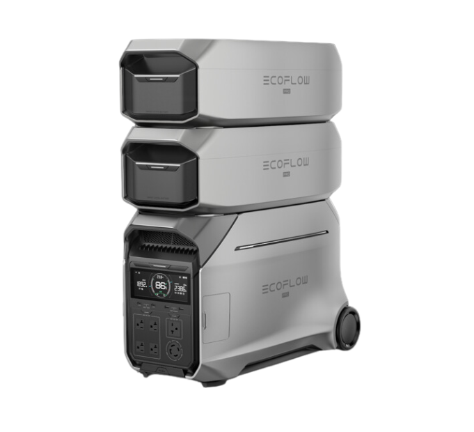 EcoFlow DELTA Pro 3 Portable Power Station + 2 x Extra Batteries EcoFlow DELTA Pro 3 Portable Power Station + 2 x Extra Batteries