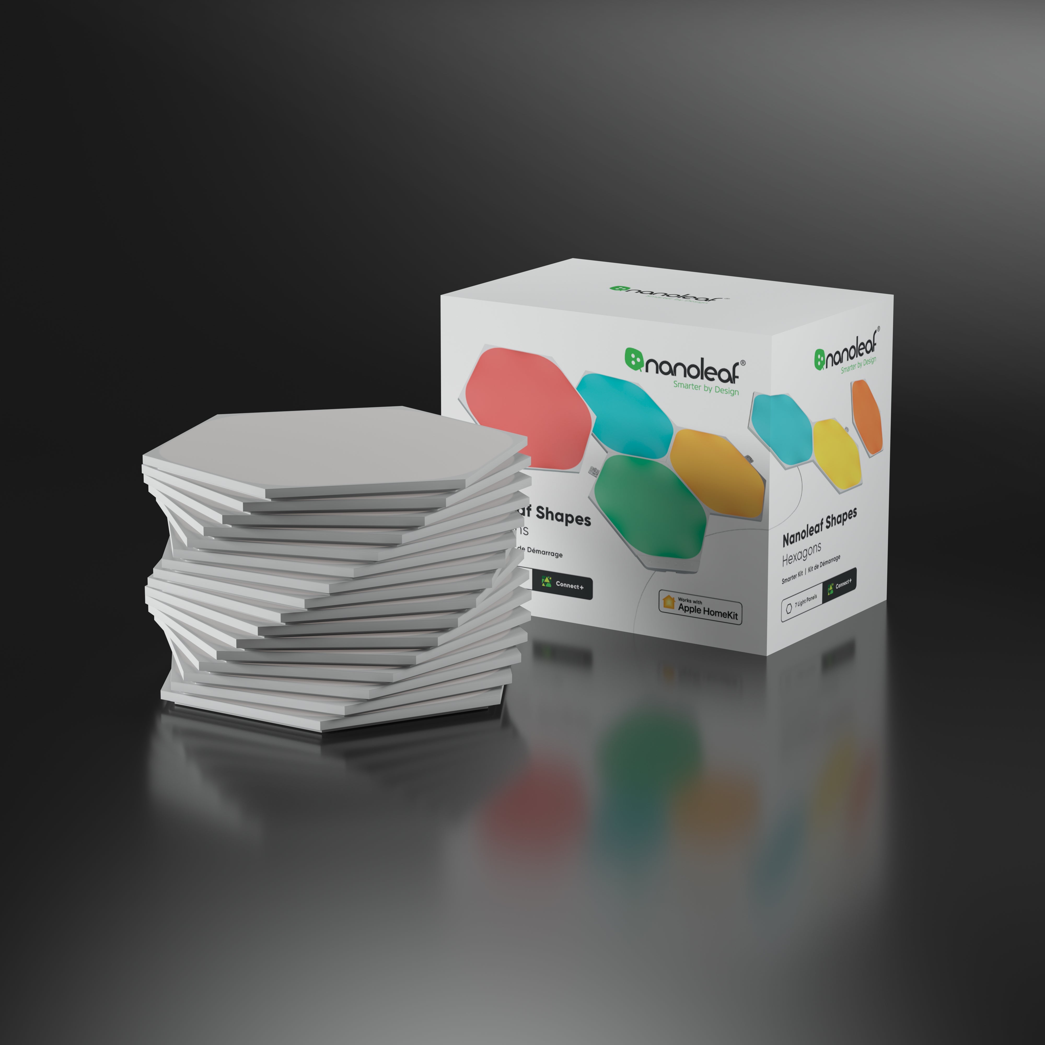 Nanoleaf - Hexagons Smarter Kit 16PK | Wellbots