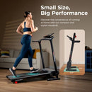 Cinta de correr plegable de fácil montaje SMART de Sunny Health & Fitness - SF-T7610 SMART