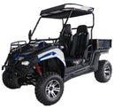TrailMaster Challenger 200EUX UTV Side-by-Side, Front Cargo Rack, Rear Dump Bed, Deluxe Alloy Wheels, LED Light Bar