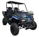 TrailMaster Challenger 200U UTV Side-by-Side, Front Cargo Rack, Rear Dump Bed