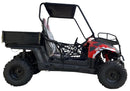 TrailMaster Challenger 200U UTV Side-by-Side, Front Cargo Rack, Rear Dump Bed