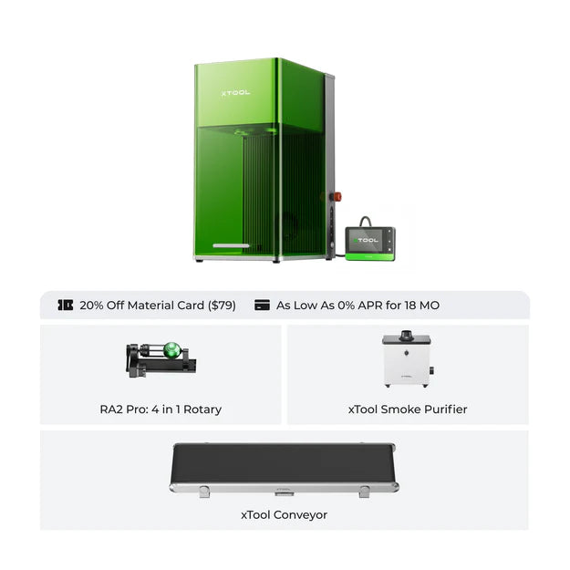 xTool F1 Ultra Deluxe Bundle | Wellbots | Free Shipping