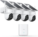 Kit de 4 cámaras de seguridad para exteriores AOSU 2K - C9C - 4H