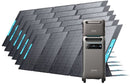 Anker SOLIX F3800 + Batería de expansión + Panel solar PS400 * 6 (7680 Wh en total)