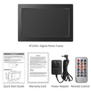 Sungale Upgraded 14" Inch Digital Photo Frame, Remote Control, 16:9 HD Display PF1501+