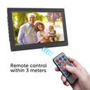 Sungale Upgraded 14" Inch Digital Photo Frame, Remote Control, 16:9 HD Display PF1501+