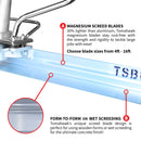 Tomahawk PRO Series Honda Power Screed Single Magnesium Blade Bundle (Choose 4ft, 6ft, 8ft, 10ft, 12ft, 14ft, 16ft)