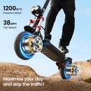 iScooter iX8 Off-Road Tires Electric Scooter