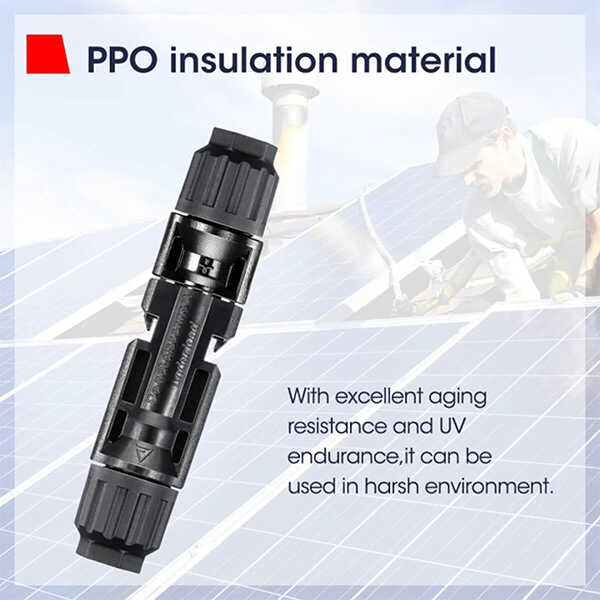 BougeRV 44PCS Solar Connector with Spanners IP67 Waterproof Male/Female