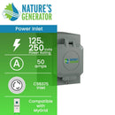 Nature's Generator 50A Power Inlet Box