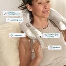 Masajeador de cuello recargable Shiatsu de Homedics con calor