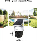 Cámara de seguridad solar AOSU 2K para exteriores - C9C2CA11