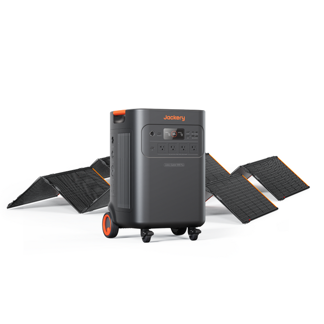 Jackery Solar Generator 5000 Plus Home Kit (5kwh) | Wellbots