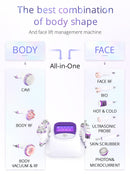 Máquina de cavitación RF 3D inteligente 9 en 1 de Shape Tactics