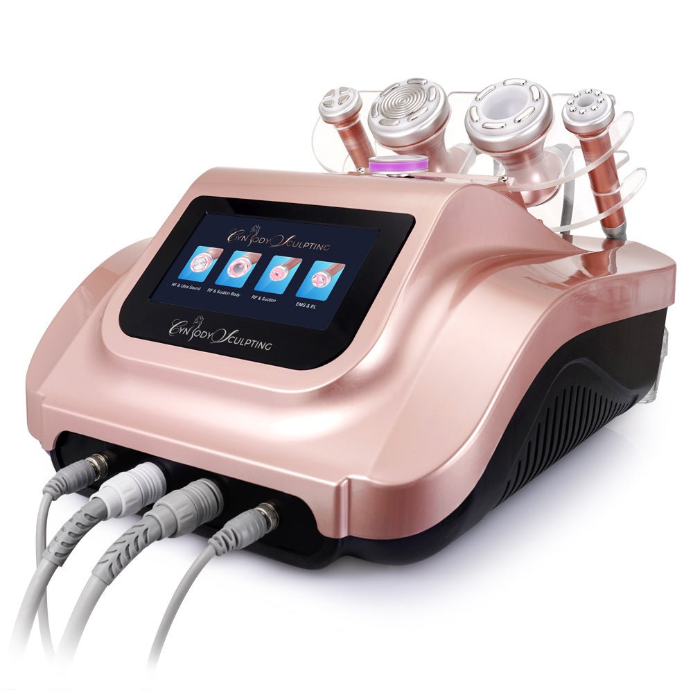 4D RF Ultrasound Device EMS キャビテーション Shape Tactics - S-Shape Ultrasound & RF EMS Electroporation Vacuum