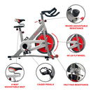 Bicicleta de ciclismo indoor Sunny Health & Fitness Pro - SF-B901