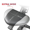 Bicicleta reclinada inteligente magnética Sunny Health & Fitness Essentials Series con aplicación exclusiva SunnyFit y conectividad Bluetooth mejorada - SF-RB422003