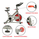 Sunny Health & Fitness Pro II Indoor Cycling Bike with Device Mount and Advanced Display – SF-B1995