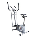 Elíptica con asiento serie interactiva Essential de Sunny Health & Fitness - SF-E322004