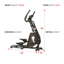 Elíptica Circuit Zone de Sunny Health & Fitness SF-E3862