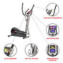 Bicicleta elíptica preprogramada Sunny Health & Fitness - SF-E320002