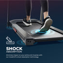 Cinta de correr interactiva delgada con Bluetooth Sunny Health & Fitness – SF-T722021