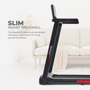 Cinta de correr interactiva delgada con Bluetooth Sunny Health & Fitness – SF-T722021