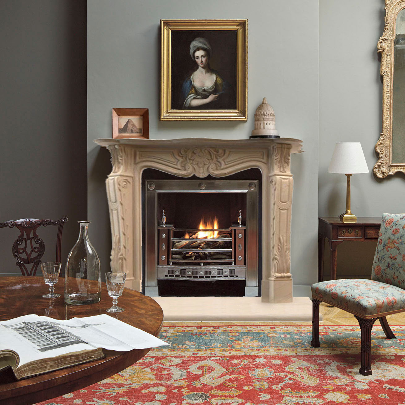 Victorian Fireplace Surround