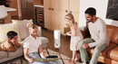 Purificador de aire tipo torre 5 en 1 Homedics TotalClean PetPlus, color blanco
