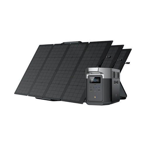 EcoFlow Delta Max 1600 Portable Power Station + 400W Solar Panel