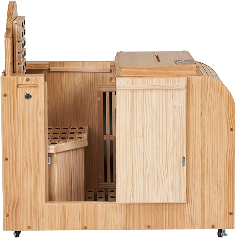 EVERJOY KN-103 Infrared Wood Dry Heat Sauna