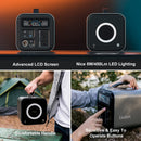 Gofort 600W Portable Power Station For Outdoor RV Camping CPAP Home Emergency