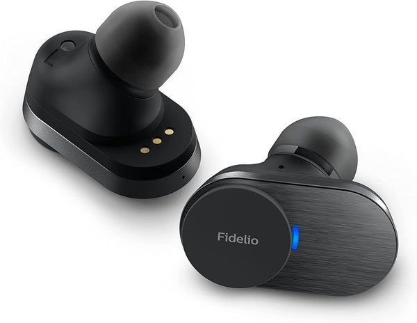 Philips Fidelio T1 True Wireless Headphones with Active Noise Canceling Pro+, Audiophile Quality