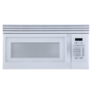 Black+Decker EM044KJN 1.6-Cu. Ft. Over-the-Range Microwave with Top Mount Air Recirculation Vent,