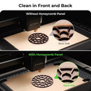 Base elevadora con panel de nido de abeja xTool M1