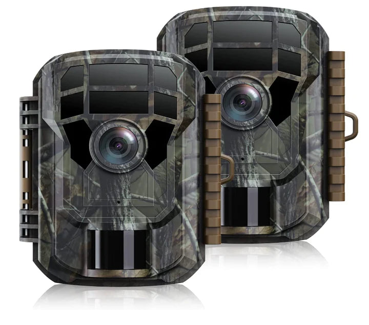 Campark T20A-Gray 2x Pack Wildlife Trail Cam Wellbots